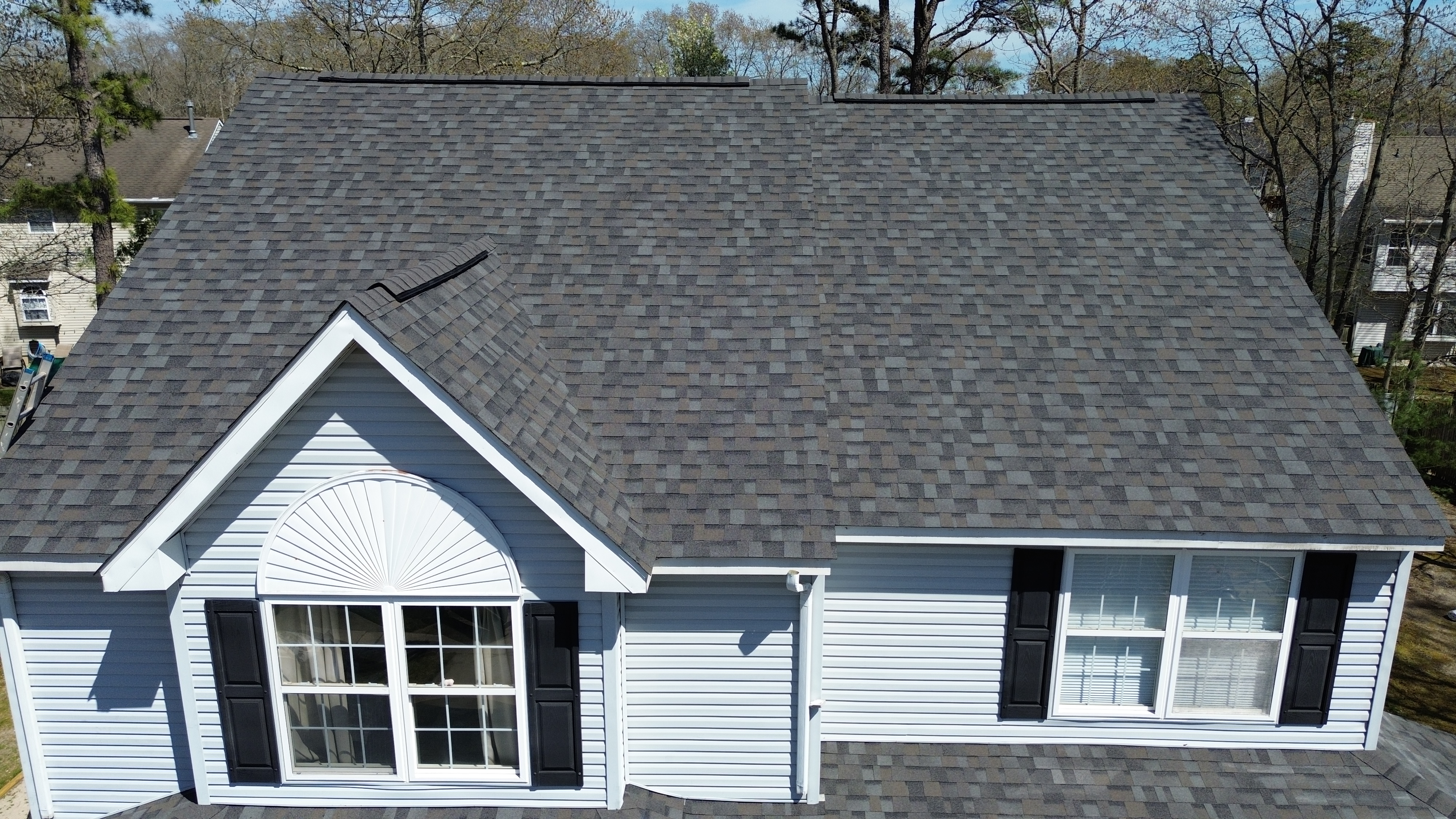 Completed roof replacement by Twin Shield Roofing in Egg Harbor, NJ